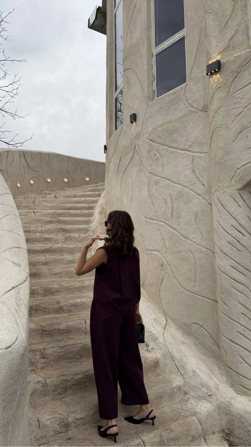 Kelly Yelek Pantolon Takım - Mürdüm - Kod: 9588