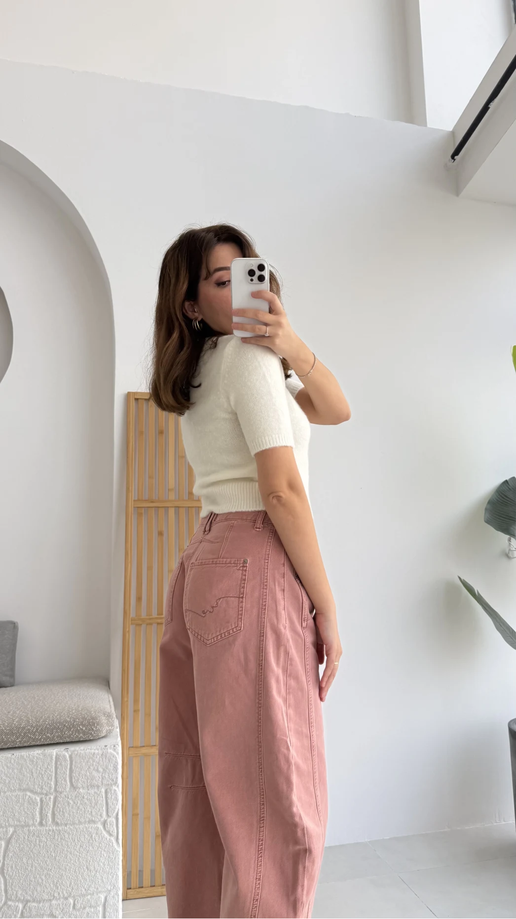 Kısa Kollu Triko Ekru Kod: 9037