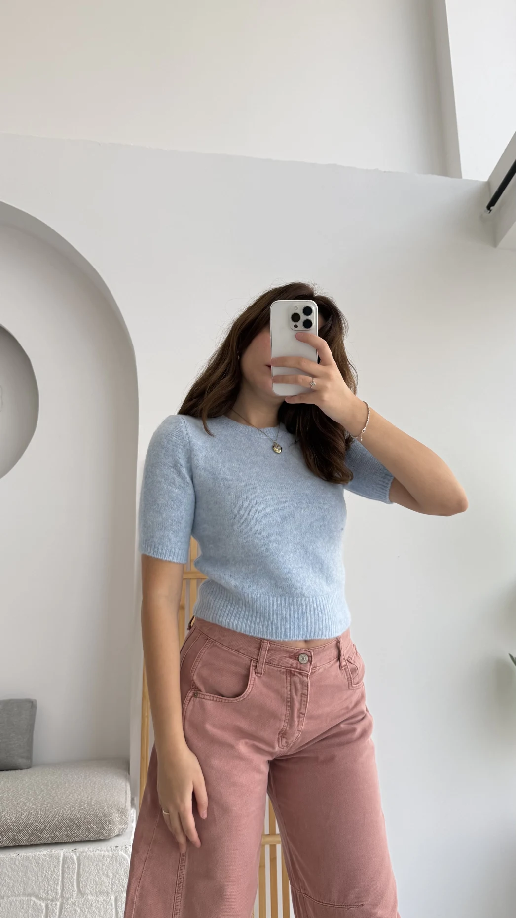 Kısa Kollu Triko Mavi Kod: 9037