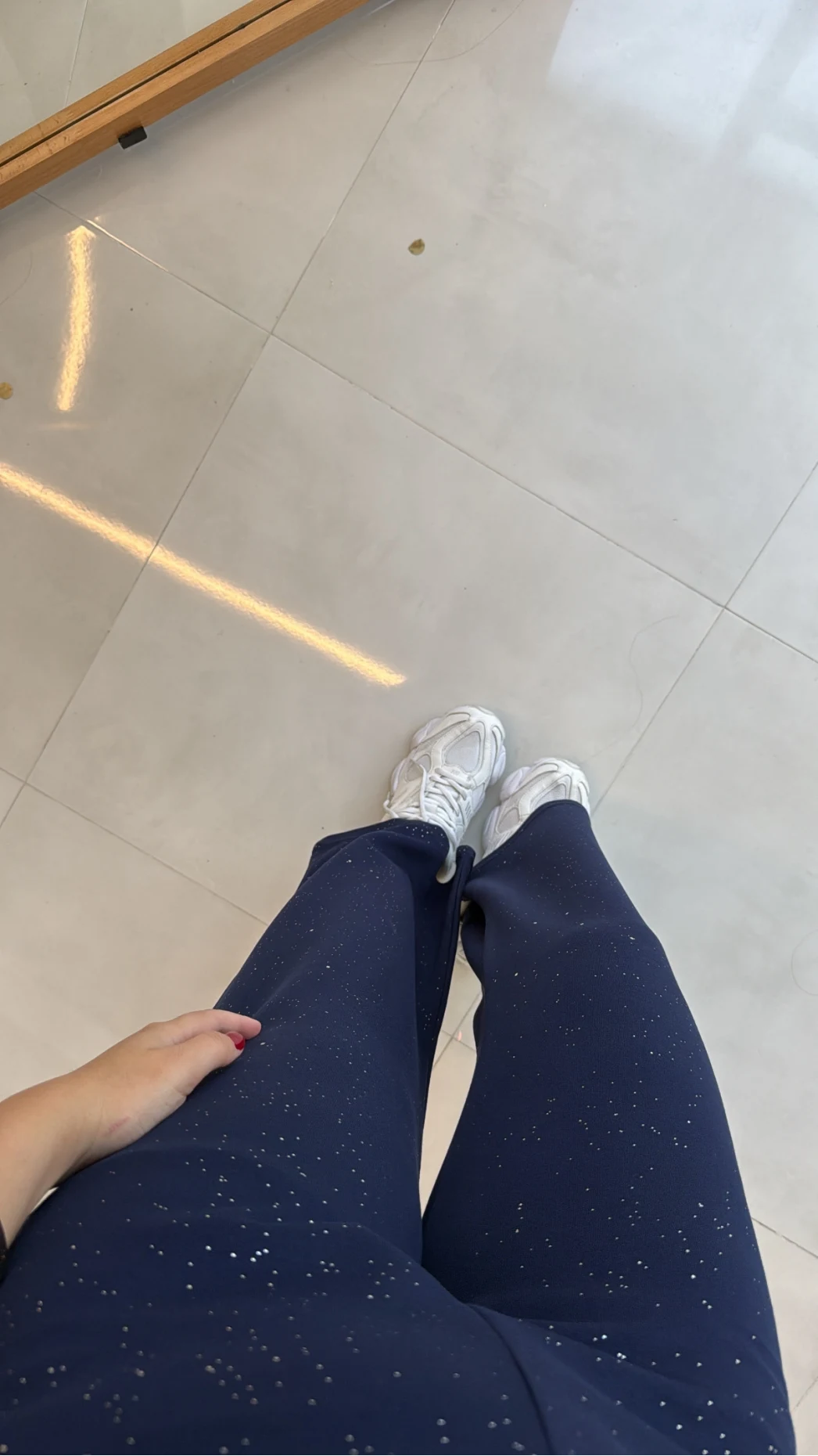 Lena Simli Modal Crop Takım - Lacivert - Kod: 4162