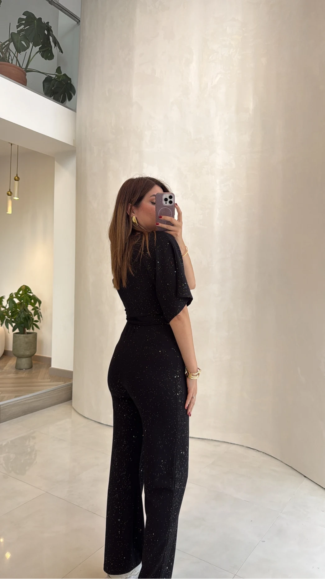 Lena Simli Modal Crop Takım - Siyah - Kod: 4162