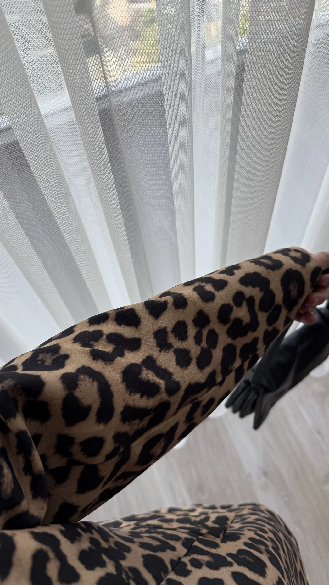 Leopar Blazer Ceket