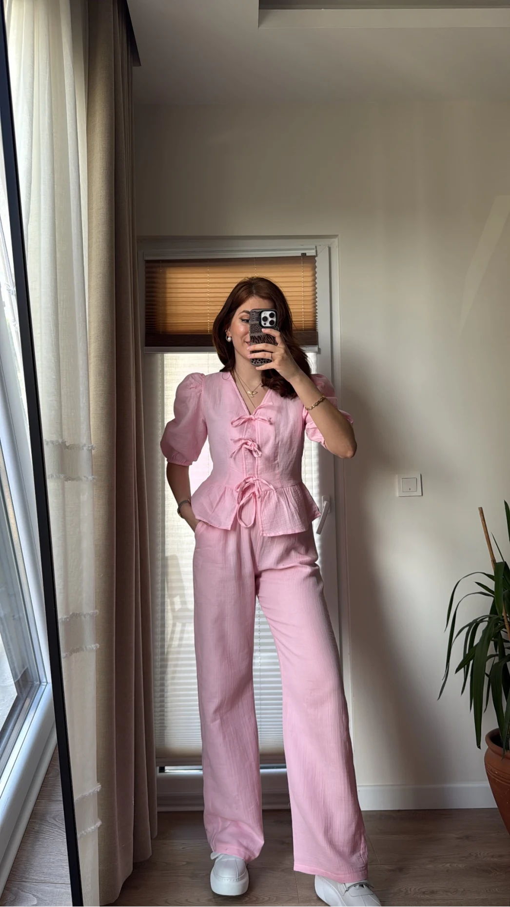 Levu Bağlamalı Takım - PEMBE