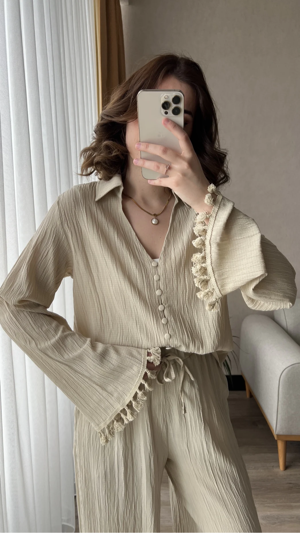 Libby Gofre Krem Takım