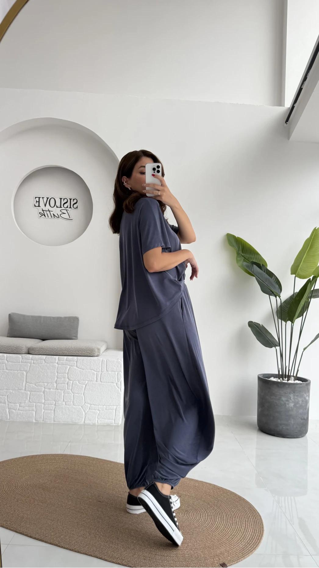 Lupin T-shirt Pantolon Takım - İndigo - 51149