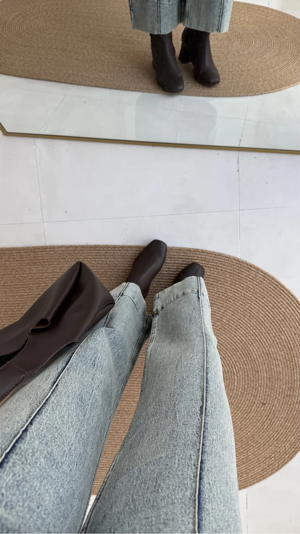 Mang Jean Pantolon Açık Old Rengi