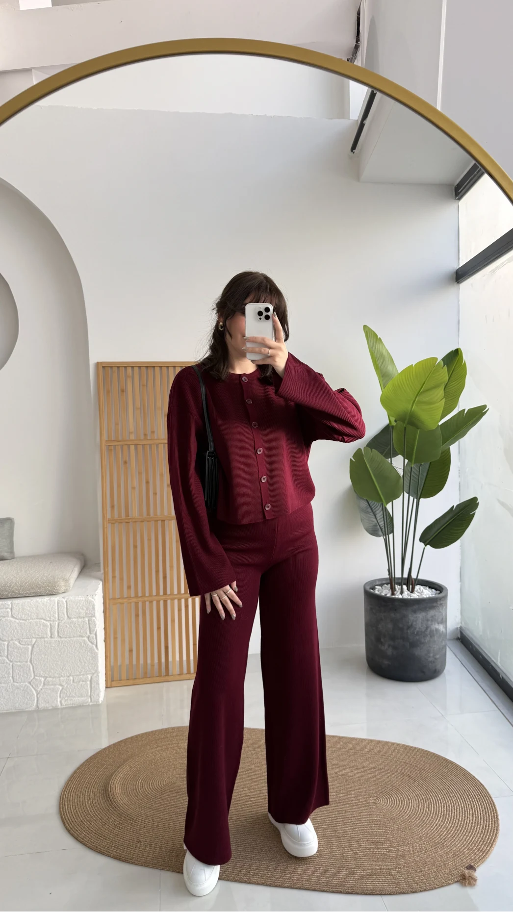 Marsel Hırka Takım - Bordo - Kod: 5018