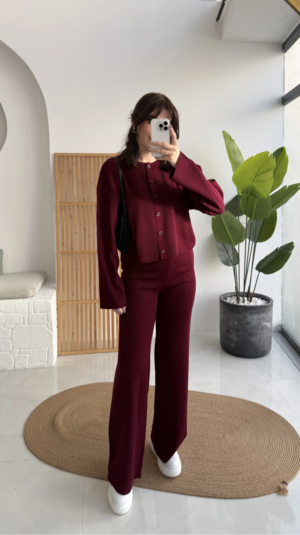 Marsel Hırka Takım - Bordo - Kod: 5018