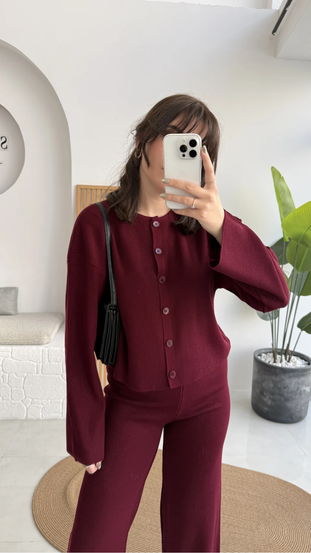 Marsel Hırka Takım - Bordo - Kod: 5018