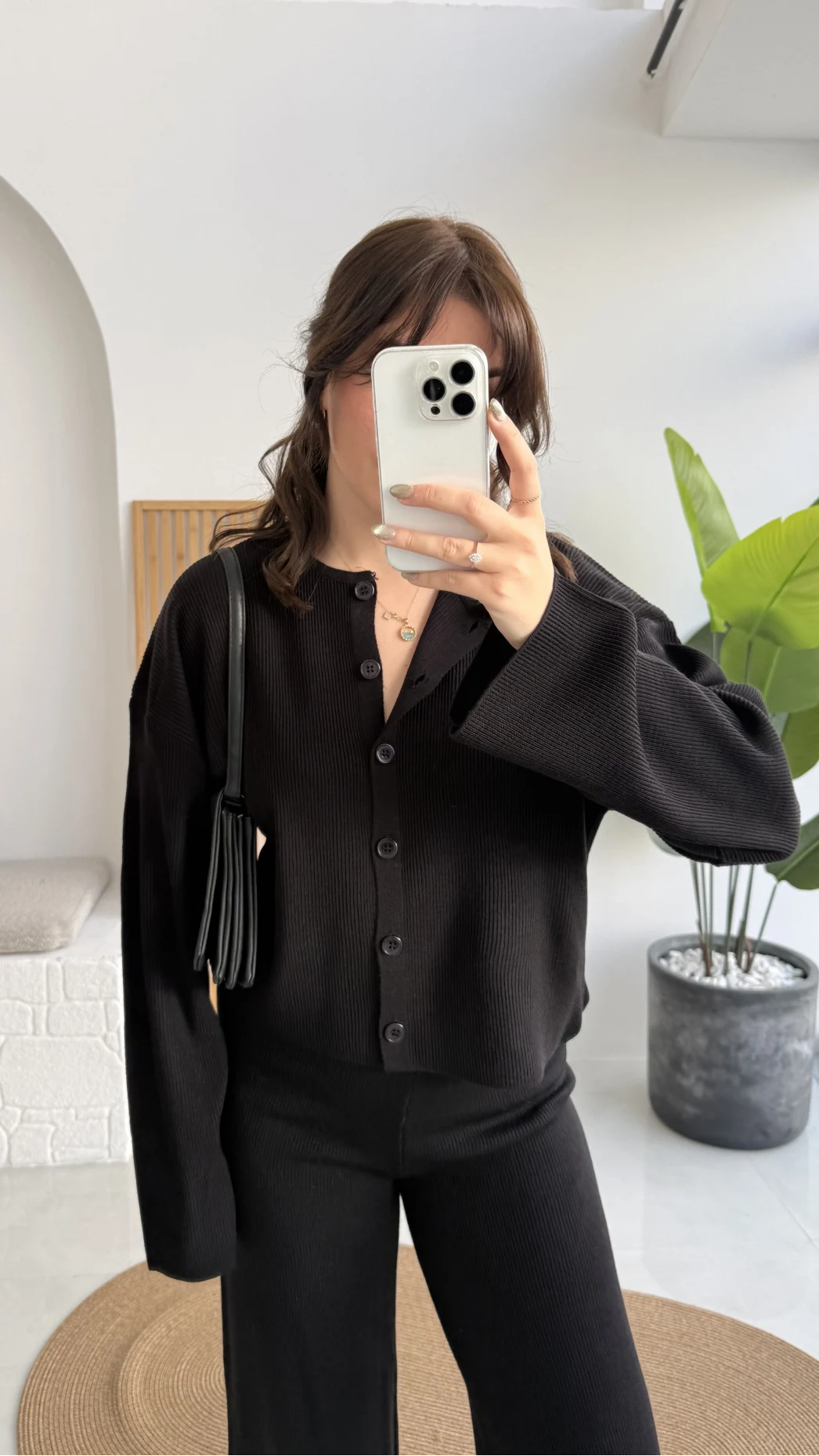 Marsel Hırka Takım - Siyah - Kod: 5018