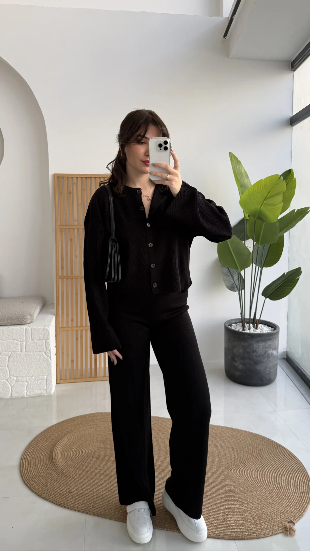 Marsel Hırka Takım - Siyah - Kod: 5018