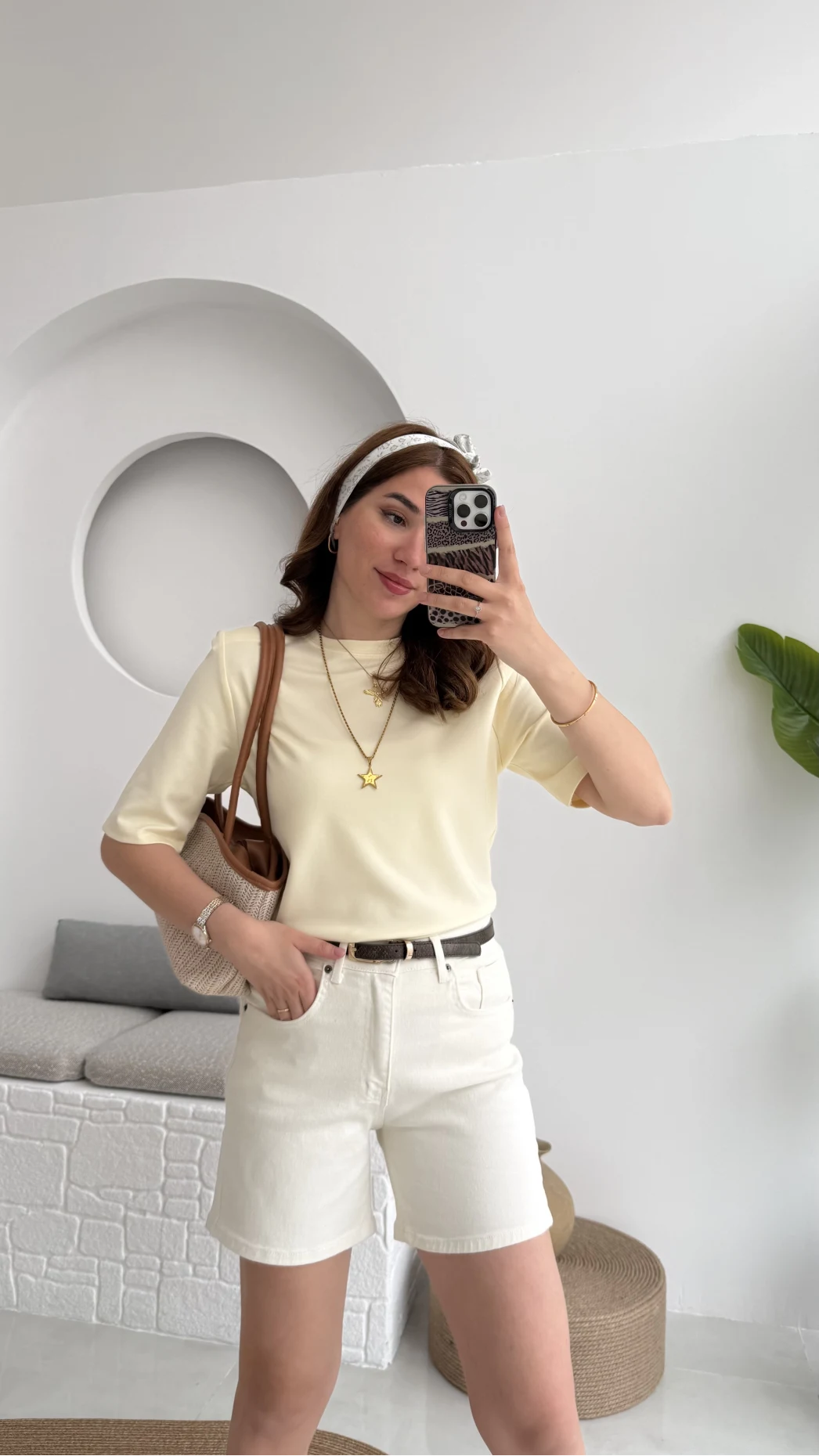 Massi Etiketli Premium Vatkalı T-Shirt Sarı