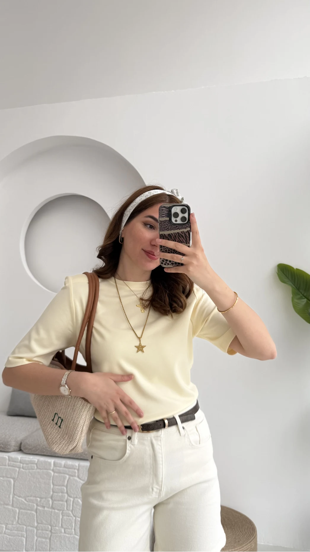 Massi Etiketli Premium Vatkalı T-Shirt Sarı
