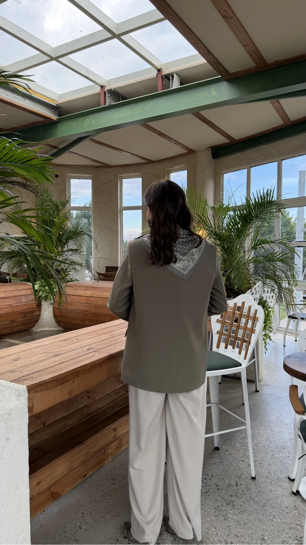 Matthew Fular Detay Blazer Ceket - Haki - Kod: 7665