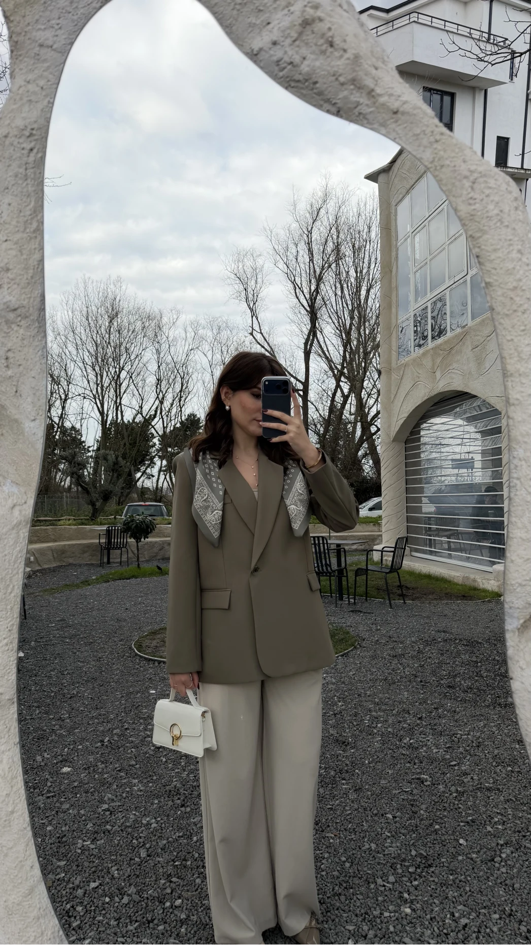 Matthew Fular Detay Blazer Ceket - Haki - Kod: 7665