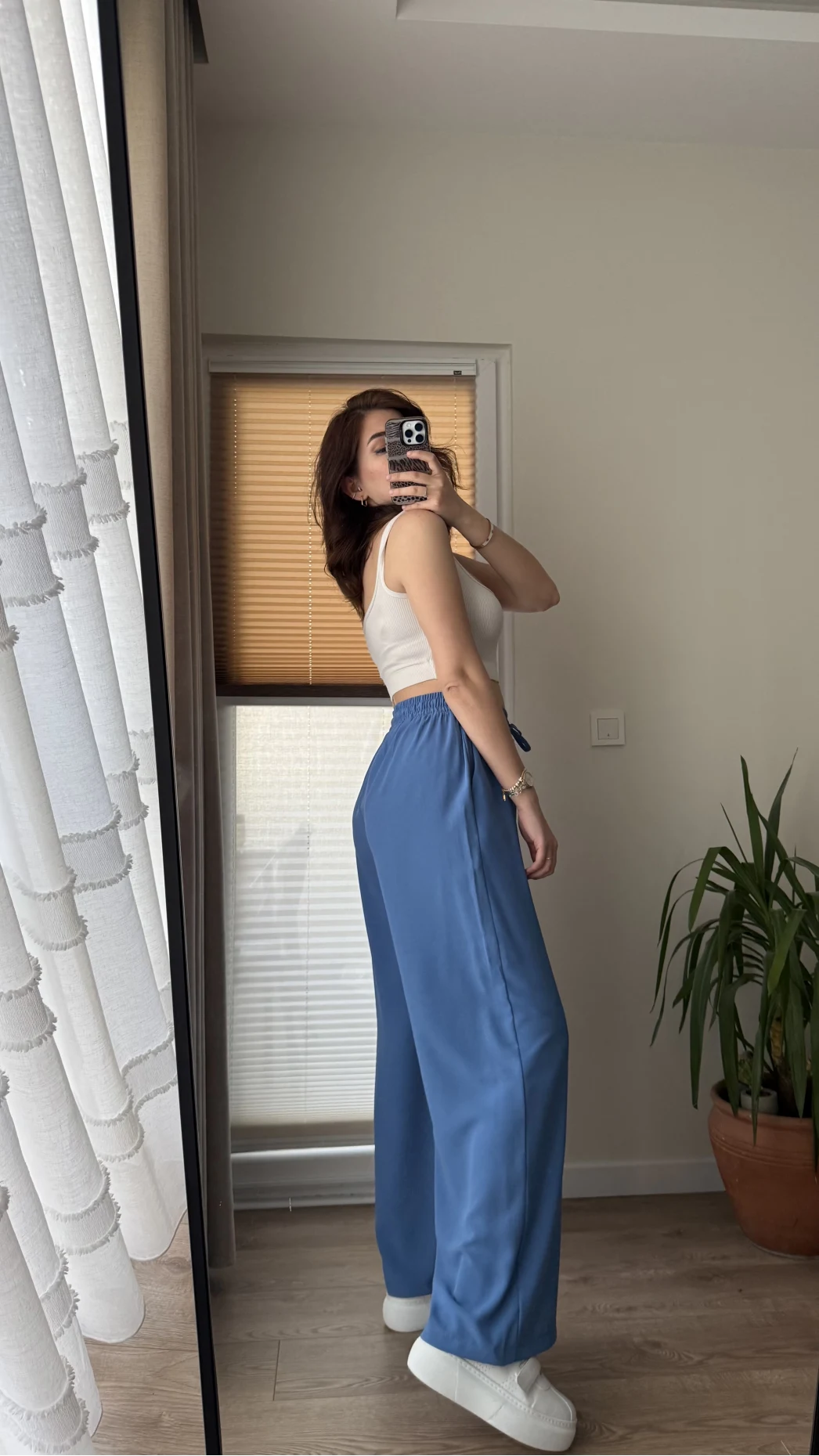 Mavi Tensel Pantolon