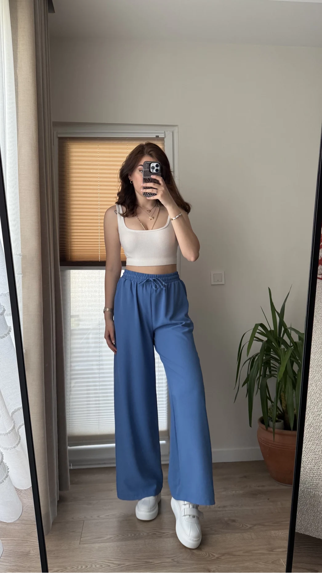 Mavi Tensel Pantolon