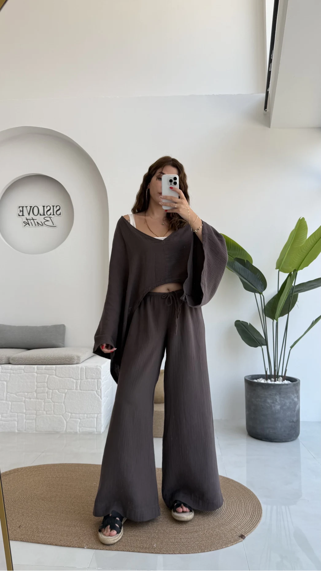 Merida Panço - Pantolon Takım - Kahve - 43004 - 43104