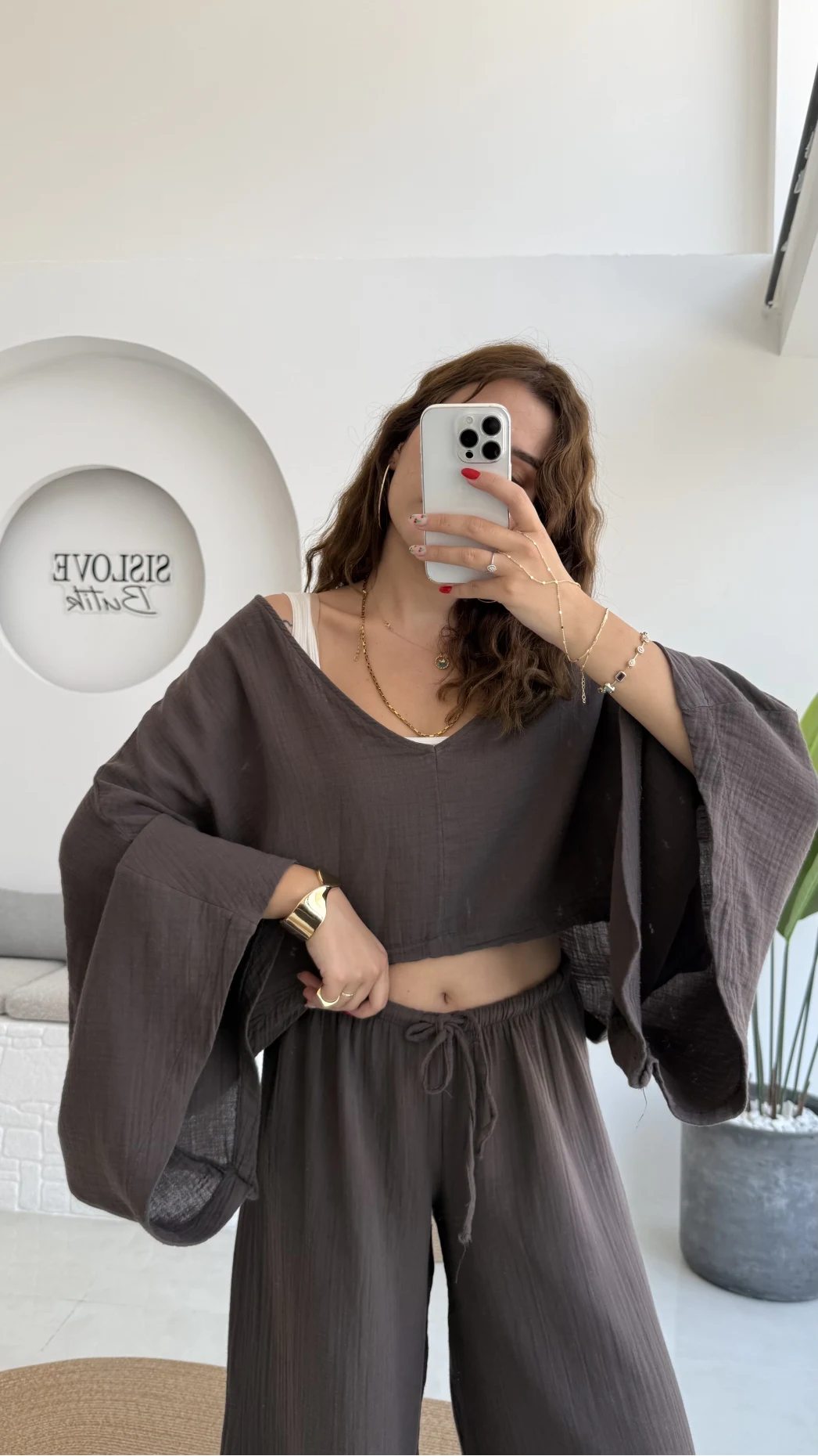 Merida Panço - Pantolon Takım - Kahve - 43004 - 43104