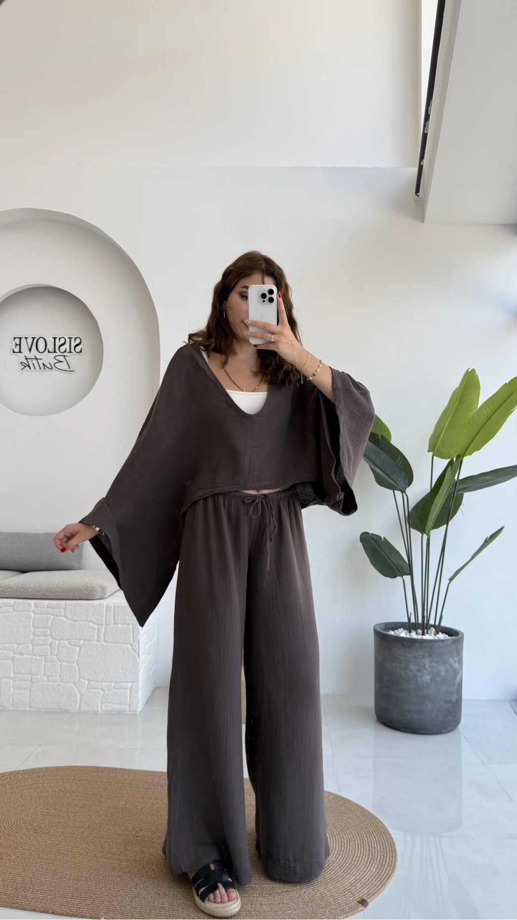 Merida Panço - Pantolon Takım - Kahve - 43004 - 43104