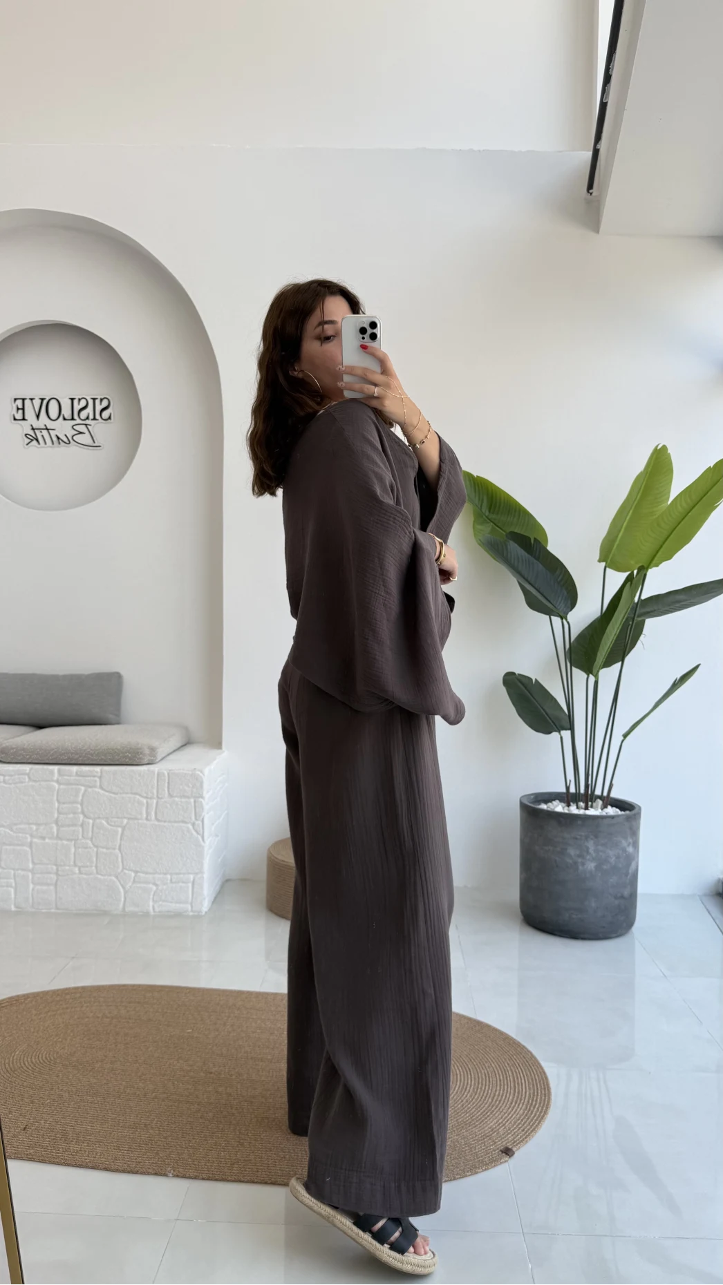 Merida Panço - Pantolon Takım - Kahve - 43004 - 43104