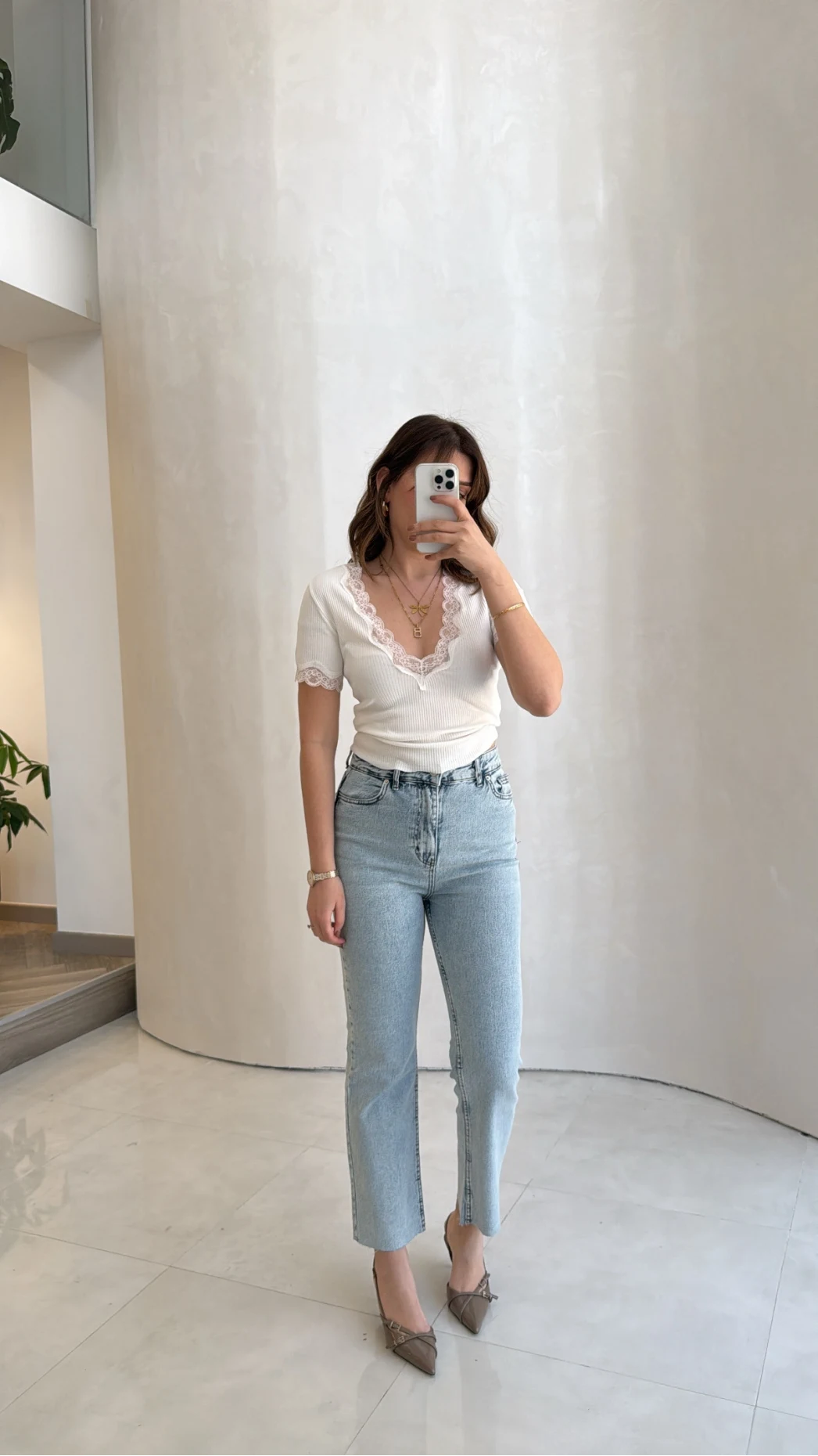 Meyla Buz Mavisi Slim Fit Jean Pantolon