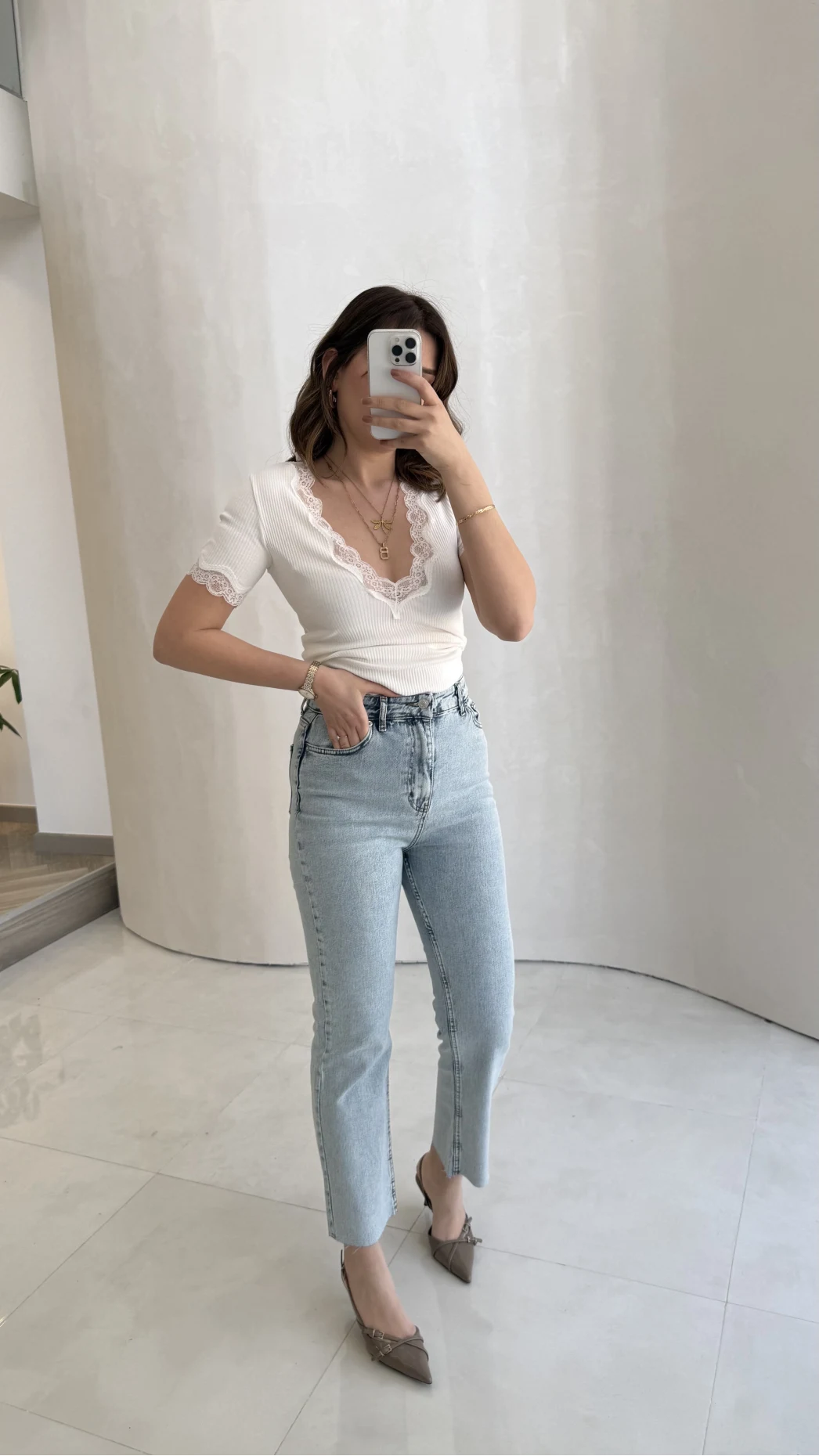 Meyla Buz Mavisi Slim Fit Jean Pantolon