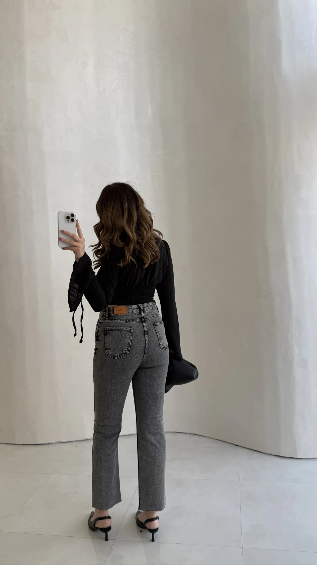 Meyla Duman Rengi Slim Fit Jean Pantolon
