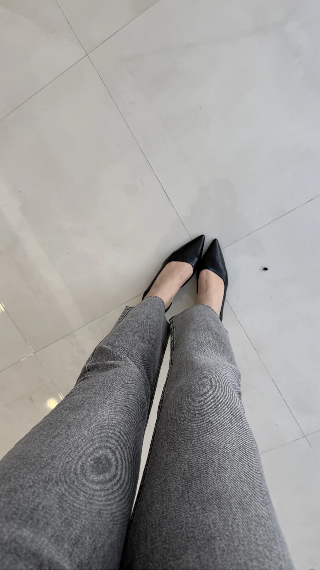 Meyla Duman Rengi Slim Fit Jean Pantolon