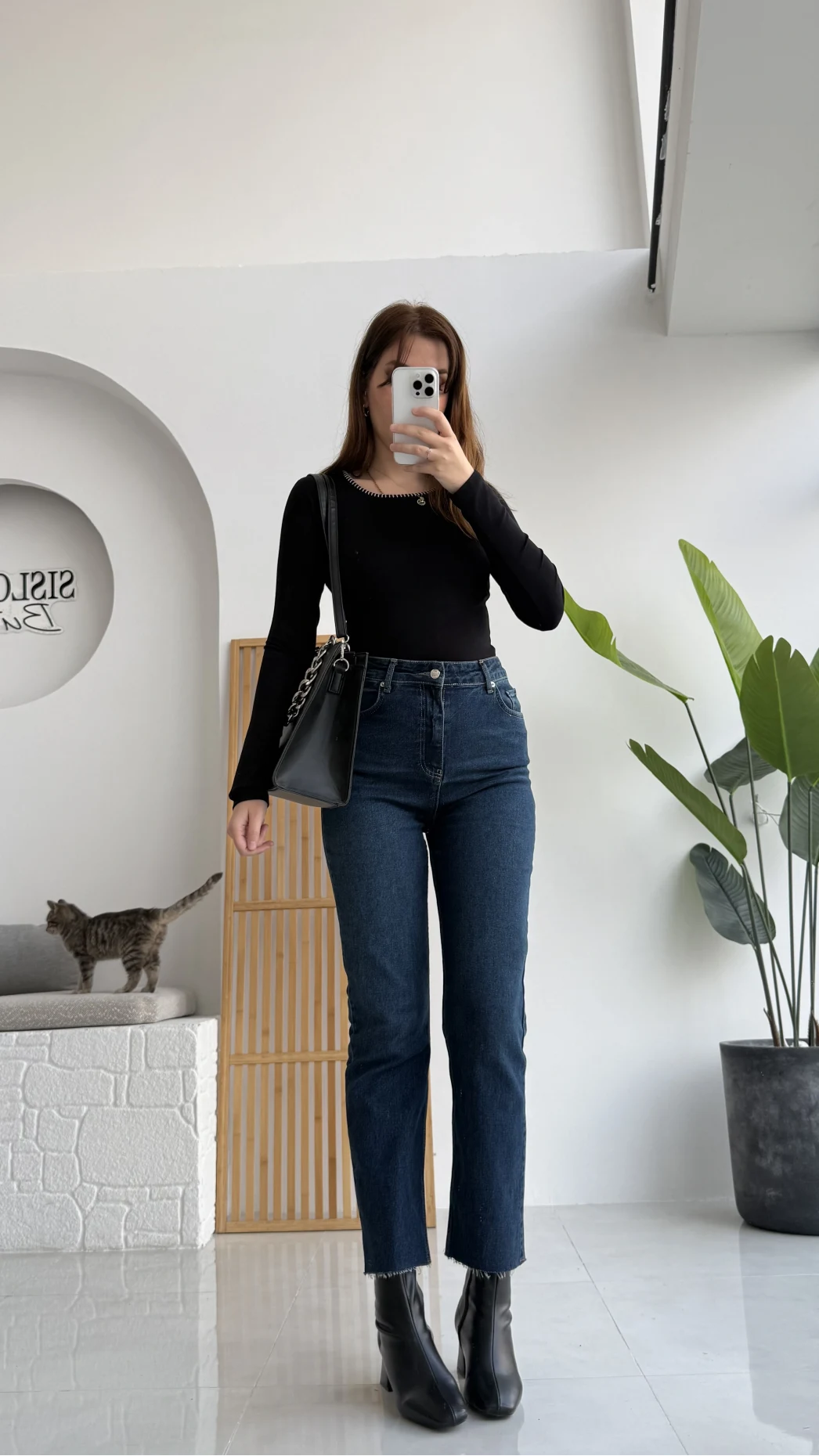 Meyla Mavi Rengi Slim Fit Jean Pantolon (NO:7)