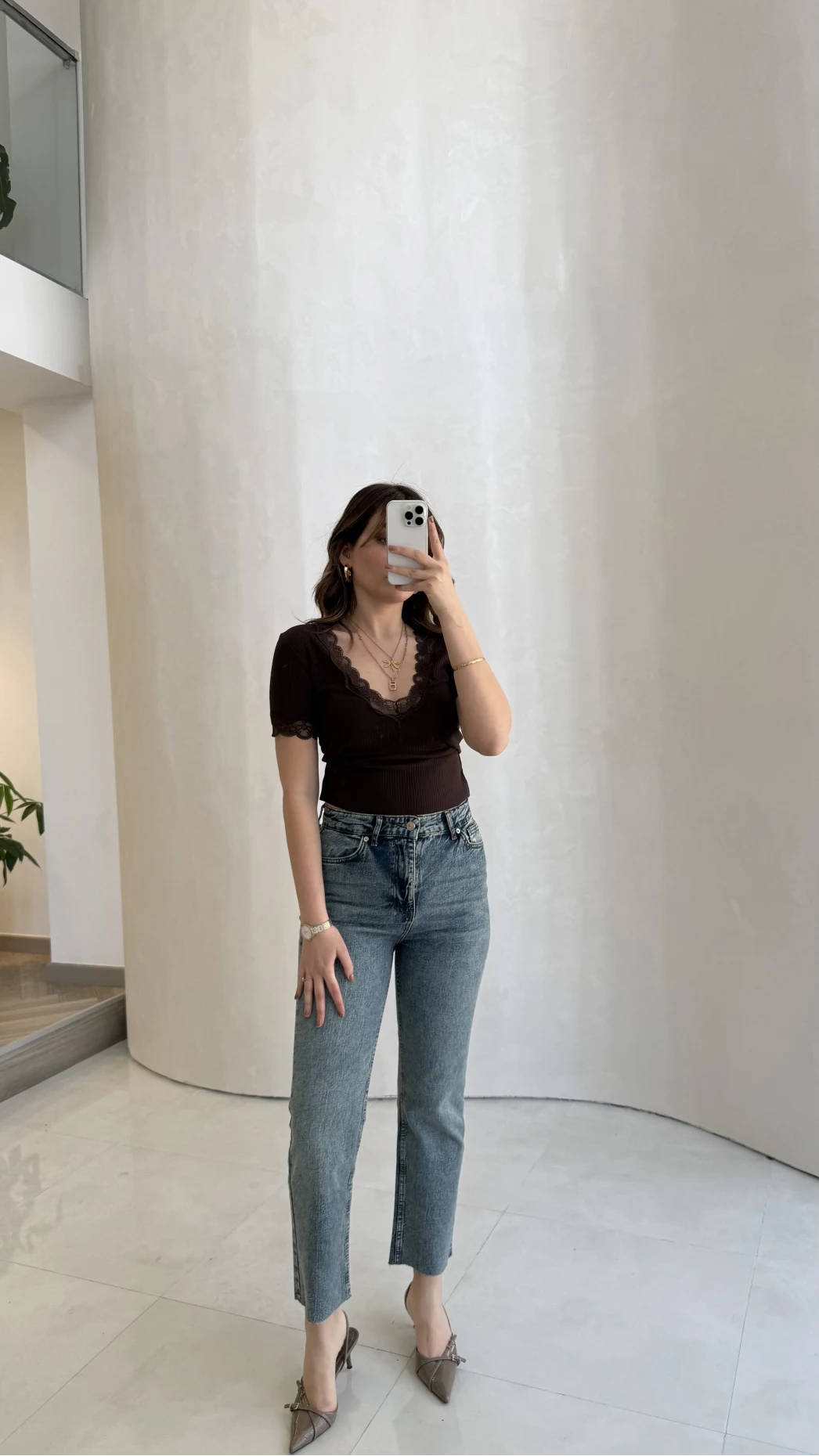 Meyla Tint Rengi Slim Fit Jean Pantolon