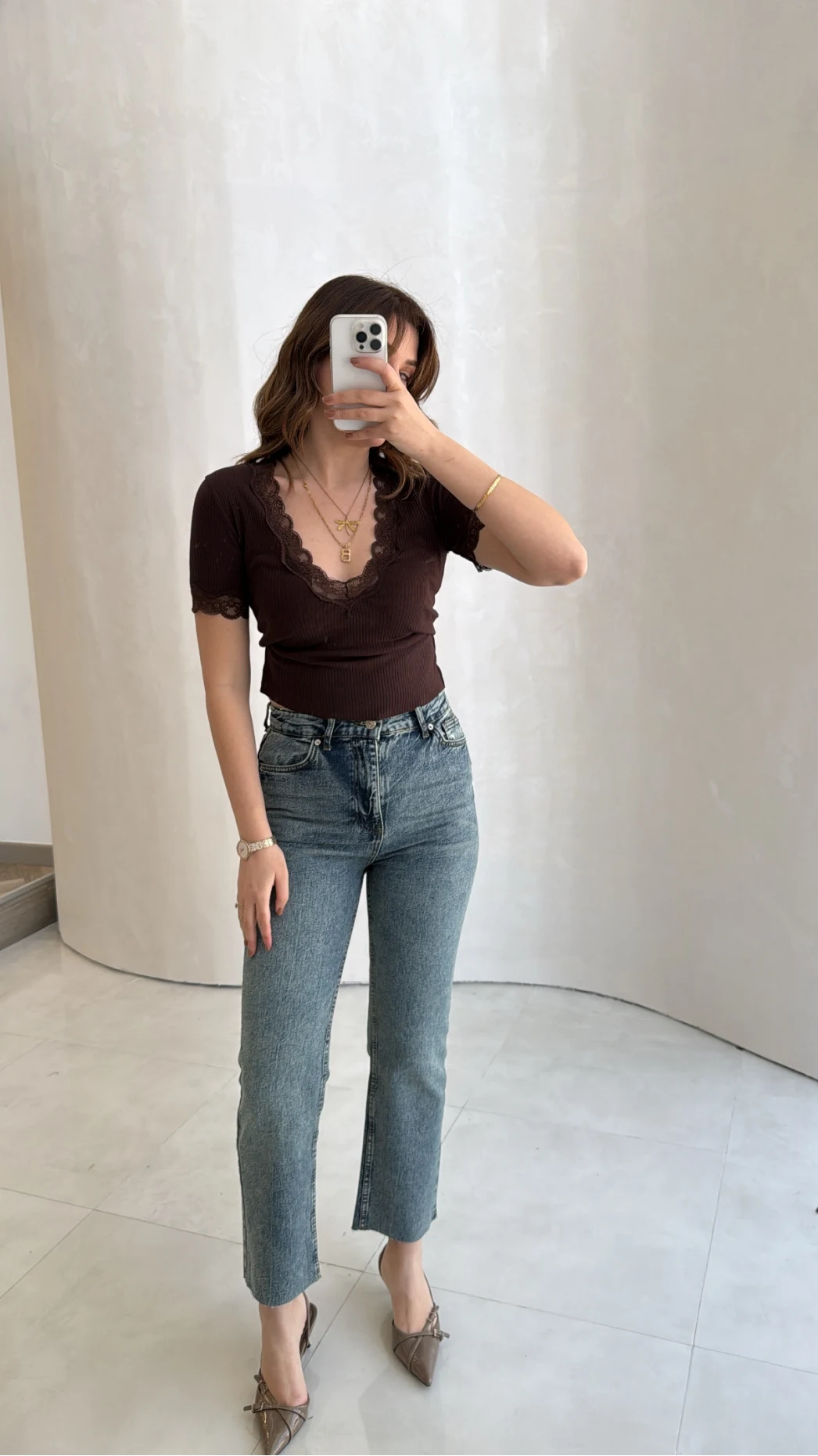 Meyla Tint Rengi Slim Fit Jean Pantolon