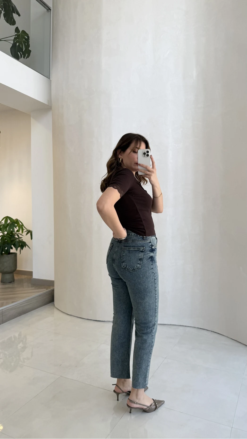 Meyla Tint Rengi Slim Fit Jean Pantolon