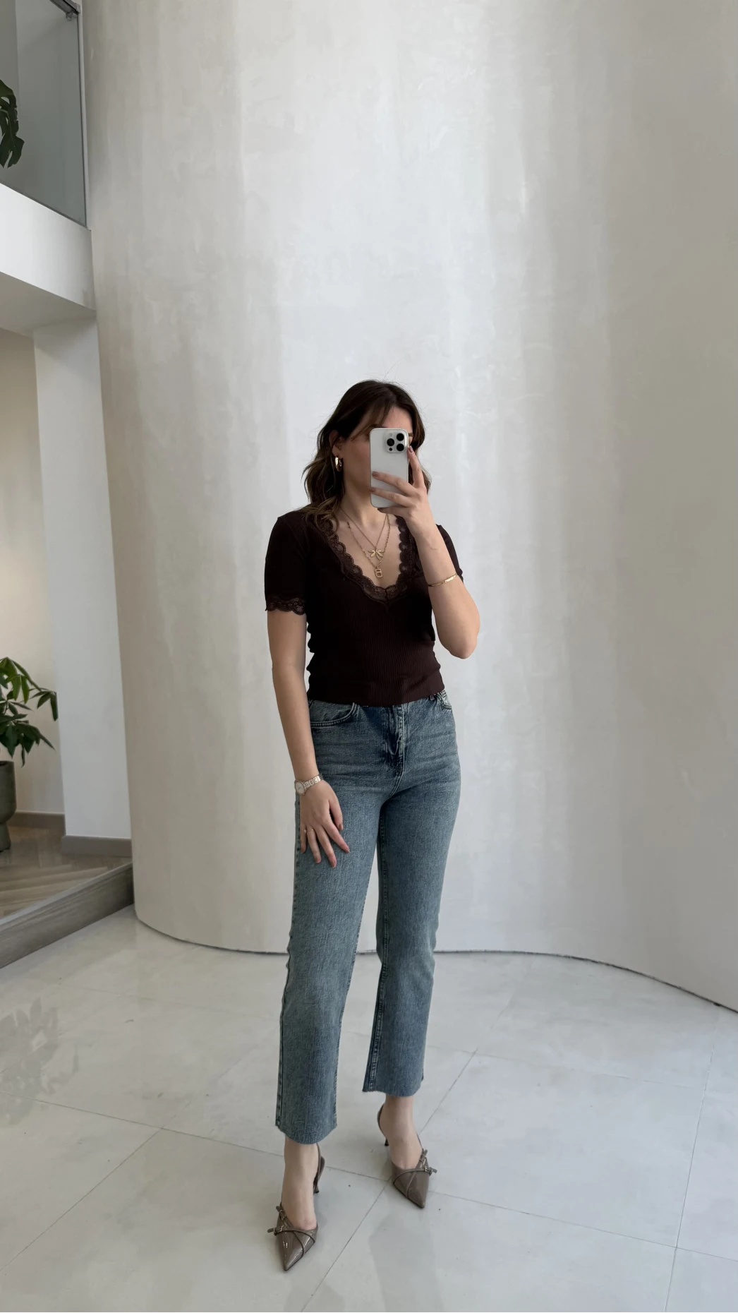 Meyla Tint Rengi Slim Fit Jean Pantolon