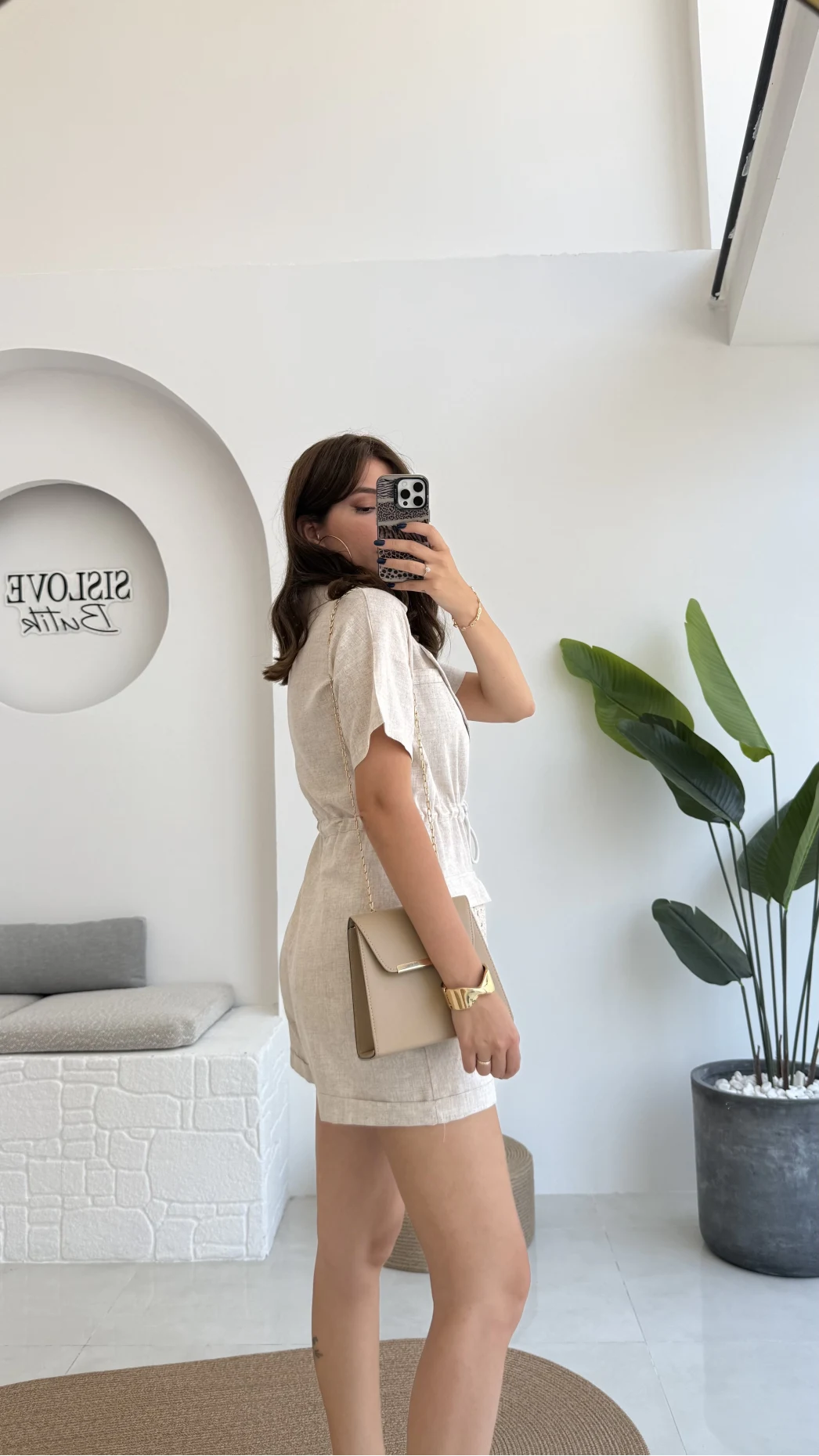 Molly Keten Tulum - 7001