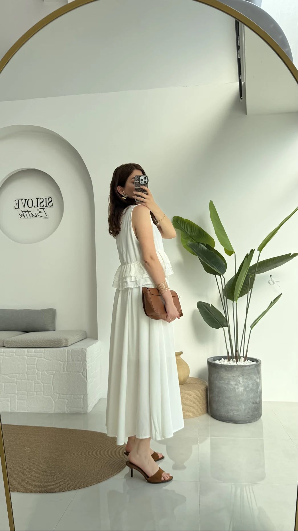 Nero Gofre Etekli Takım - Beyaz - 8003