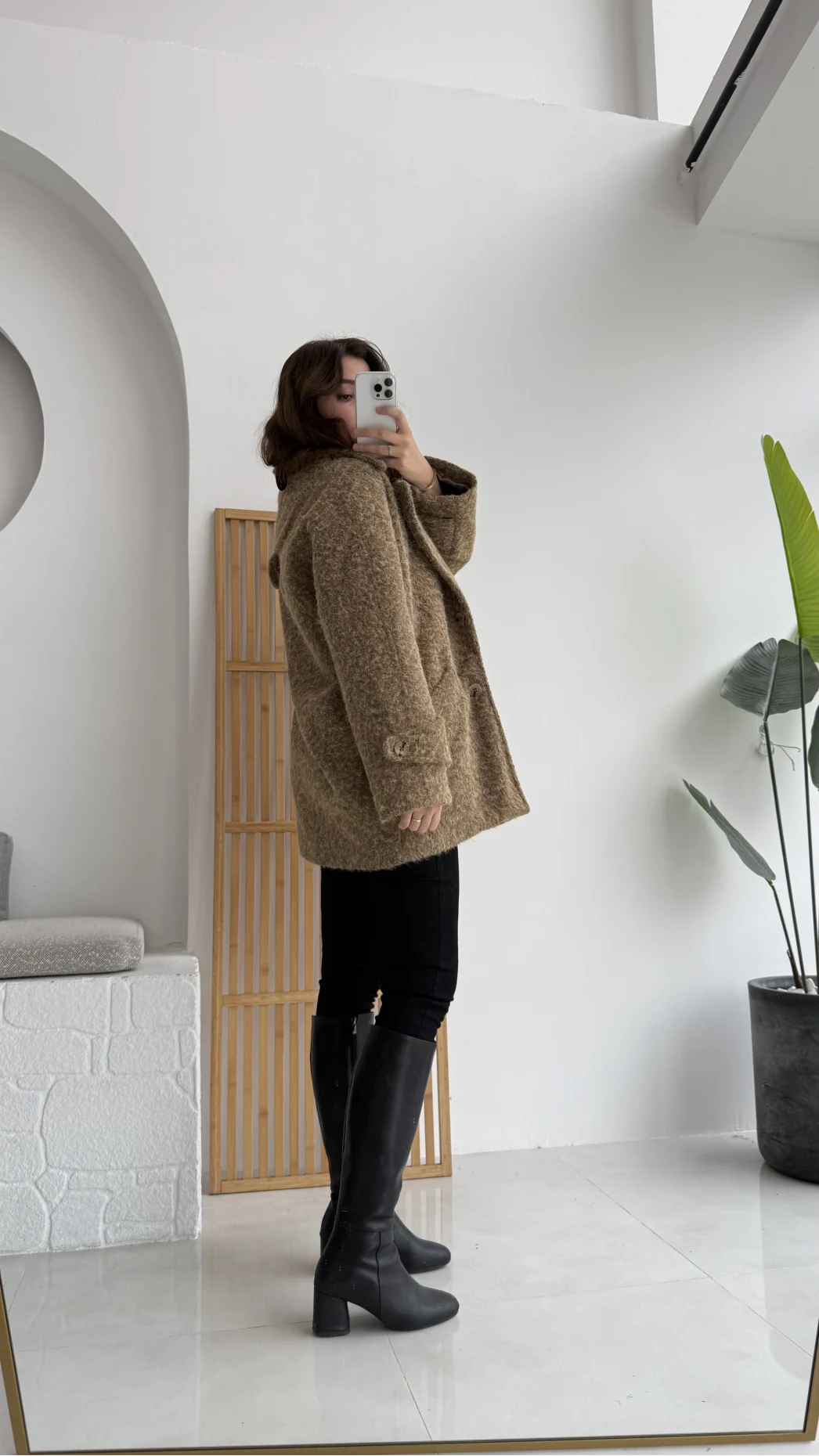 NO: 2 Sakallı Ceket - Camel - KOD: 7033