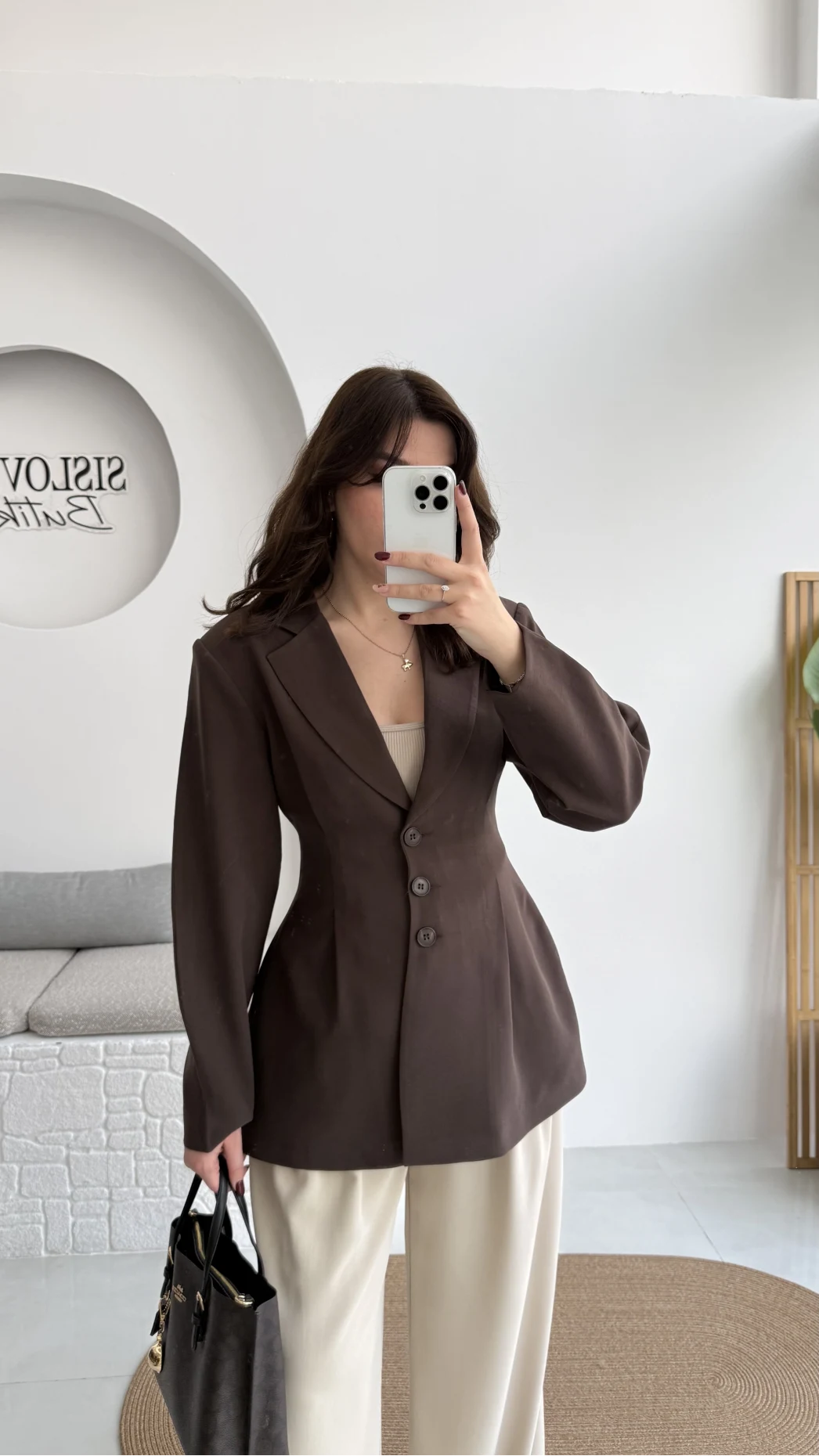 Noah Pile Detay Ceket - Acı Kahve - Kod: 7667