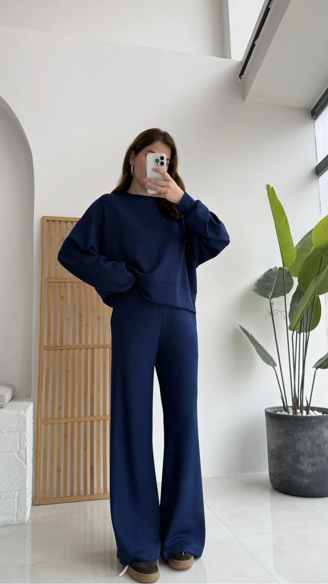 Nora Oys Sweet Pantolon Takım - Lacivert