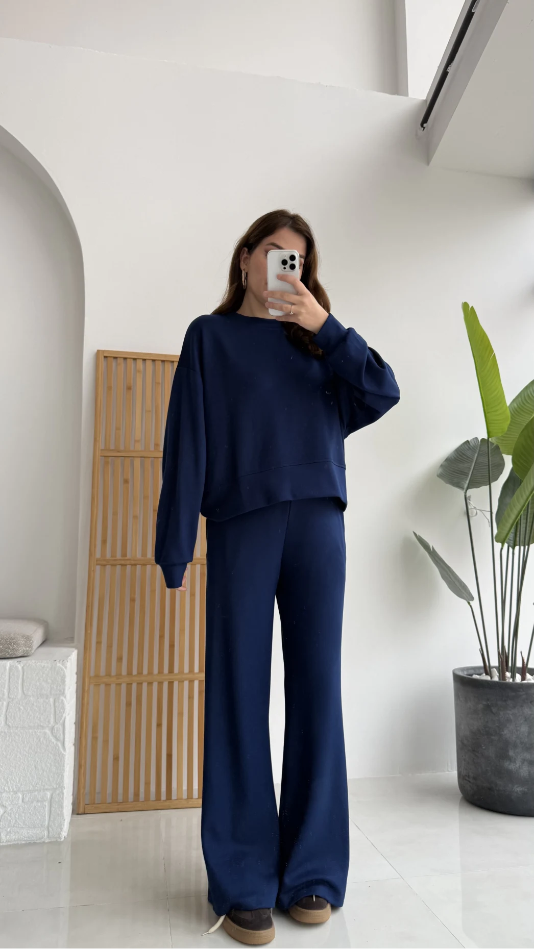 Nora Oys Sweet Pantolon Takım - Lacivert