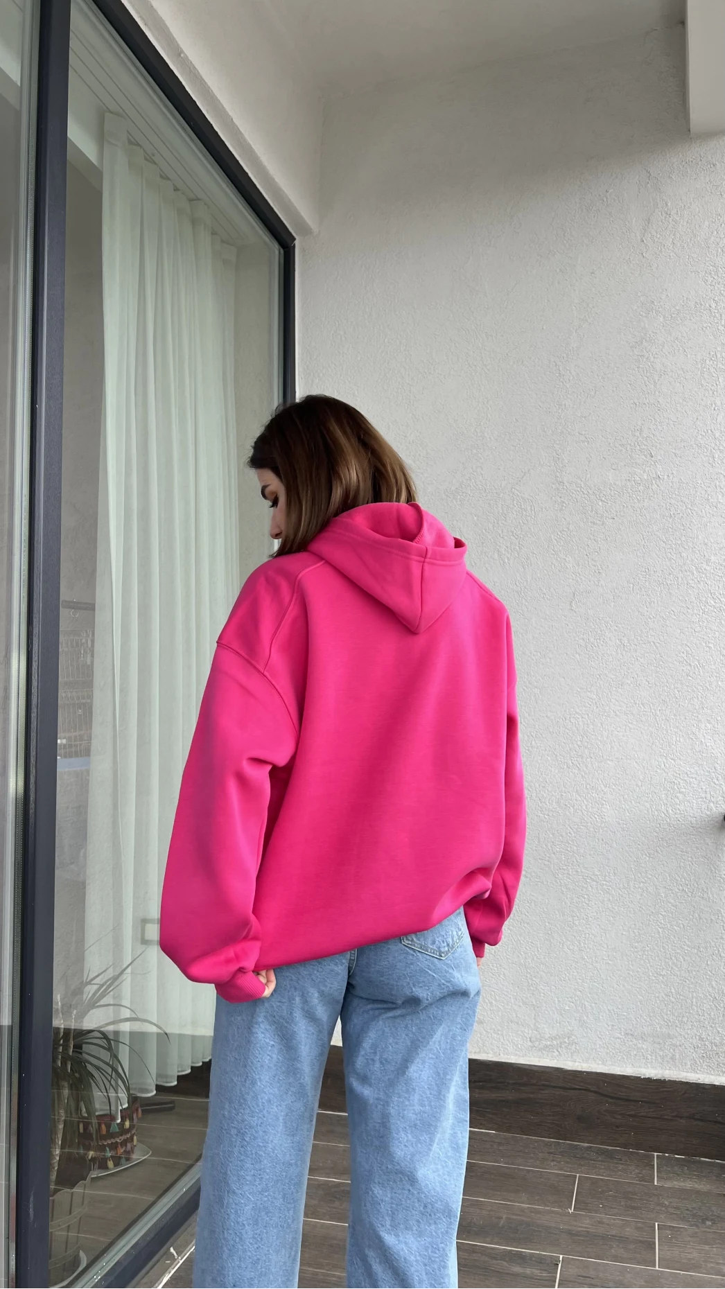 OBB Pembe 3 İplik İçi Polarlı Sweat