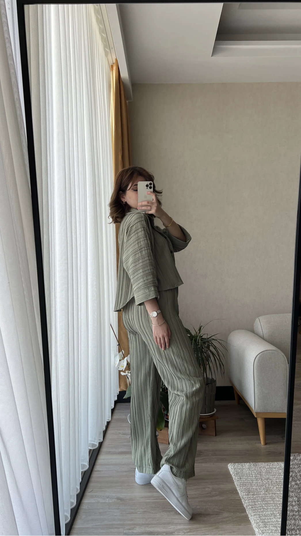 Olve Yeşil Gömlekli Takım