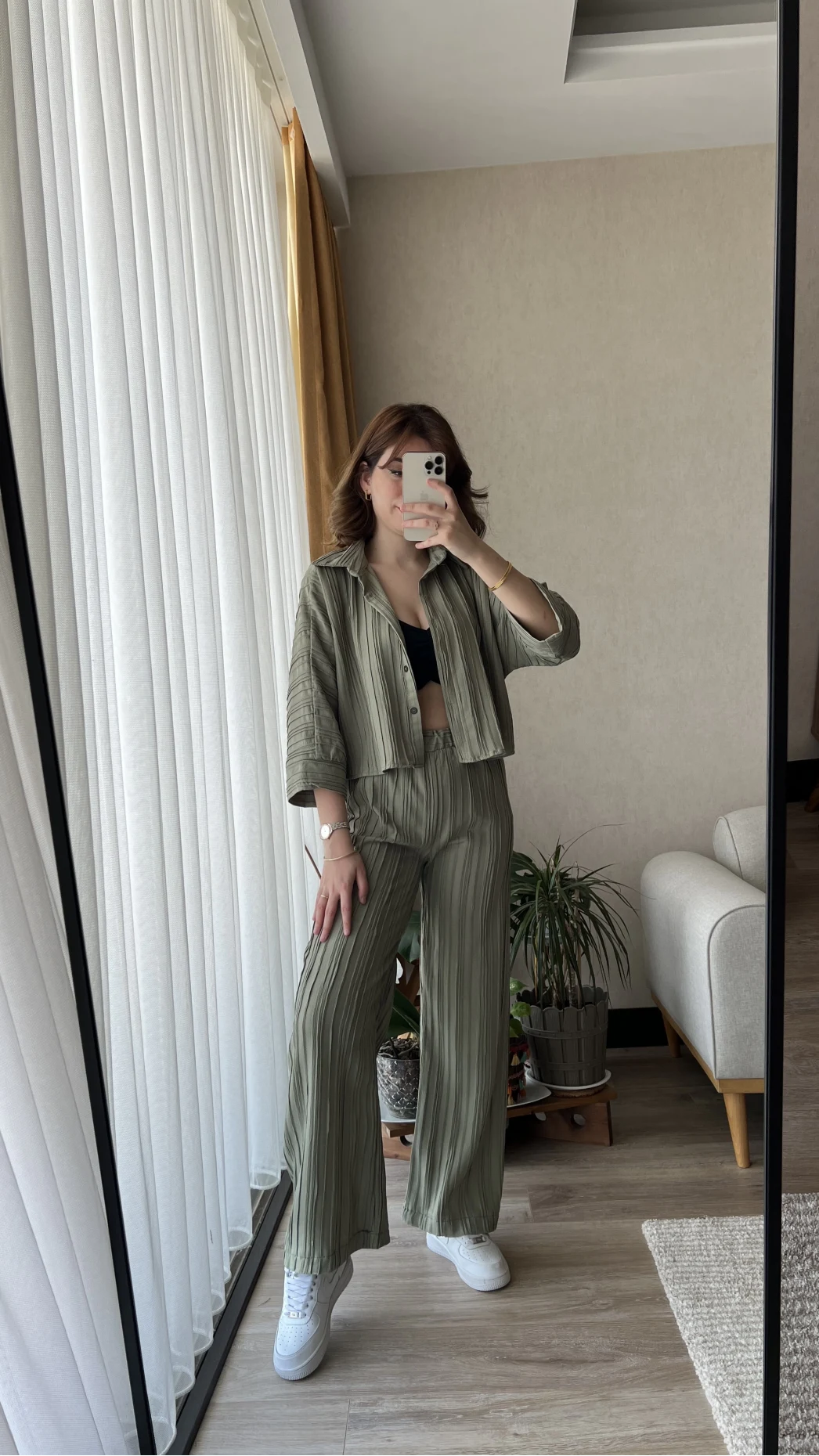 Olve Yeşil Gömlekli Takım