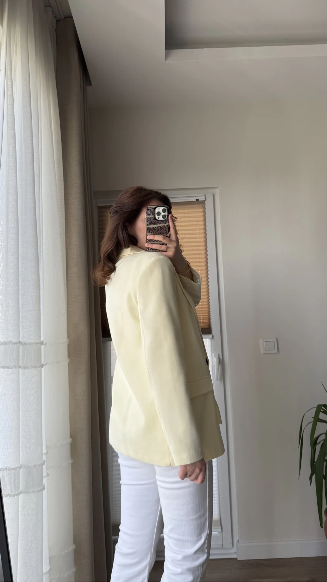 Astarlı Blazzer Ceket - Butter Yellow