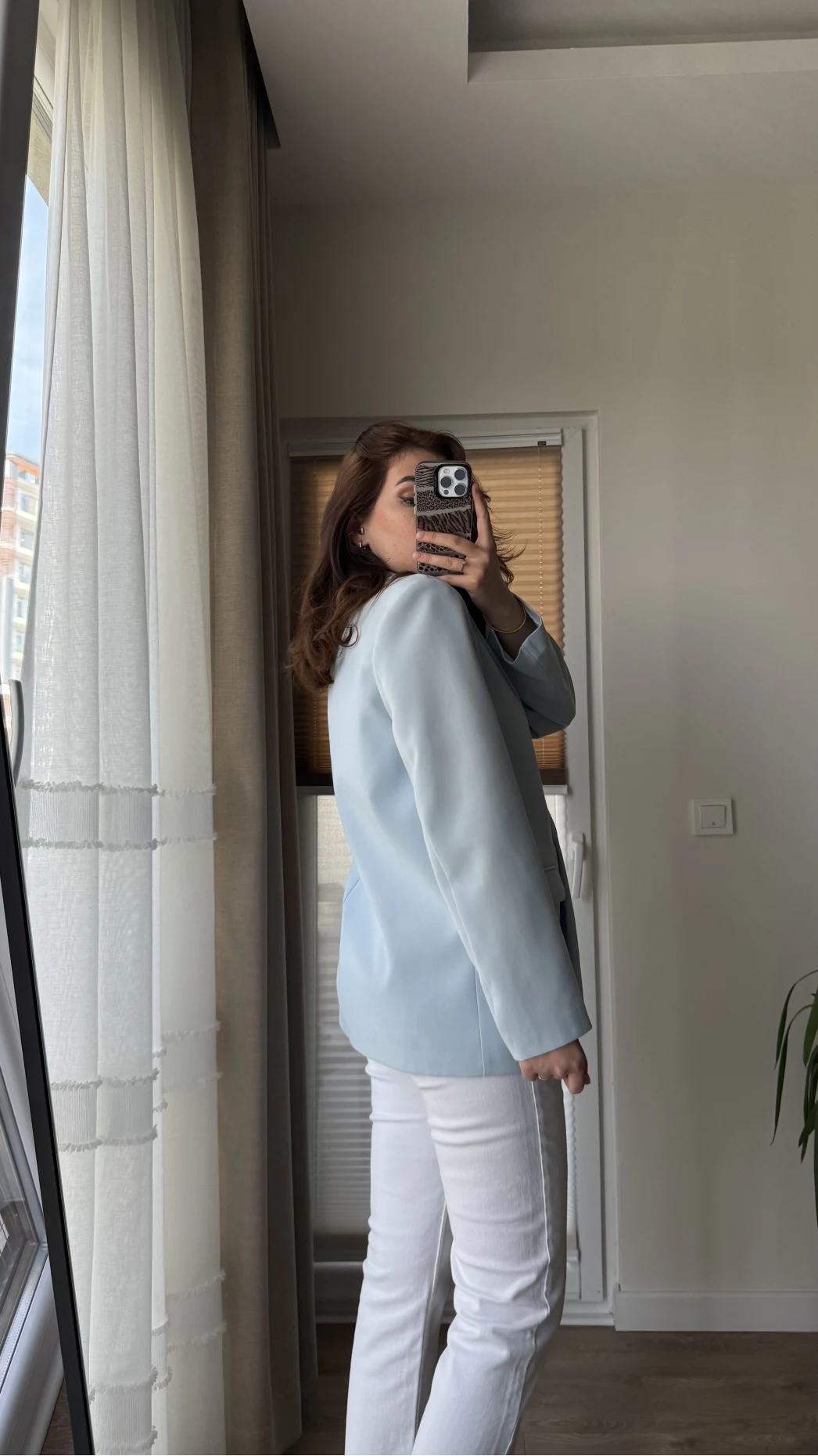 Astarlı Blazzer Ceket - Mavi