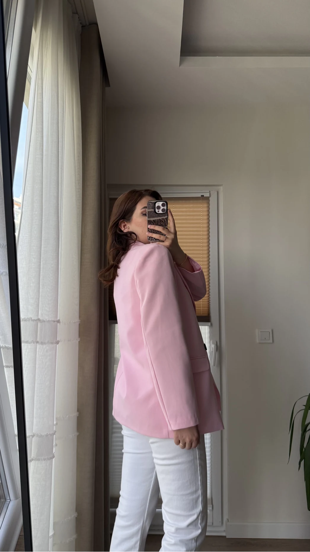 Astarlı Blazzer Ceket - Pembe