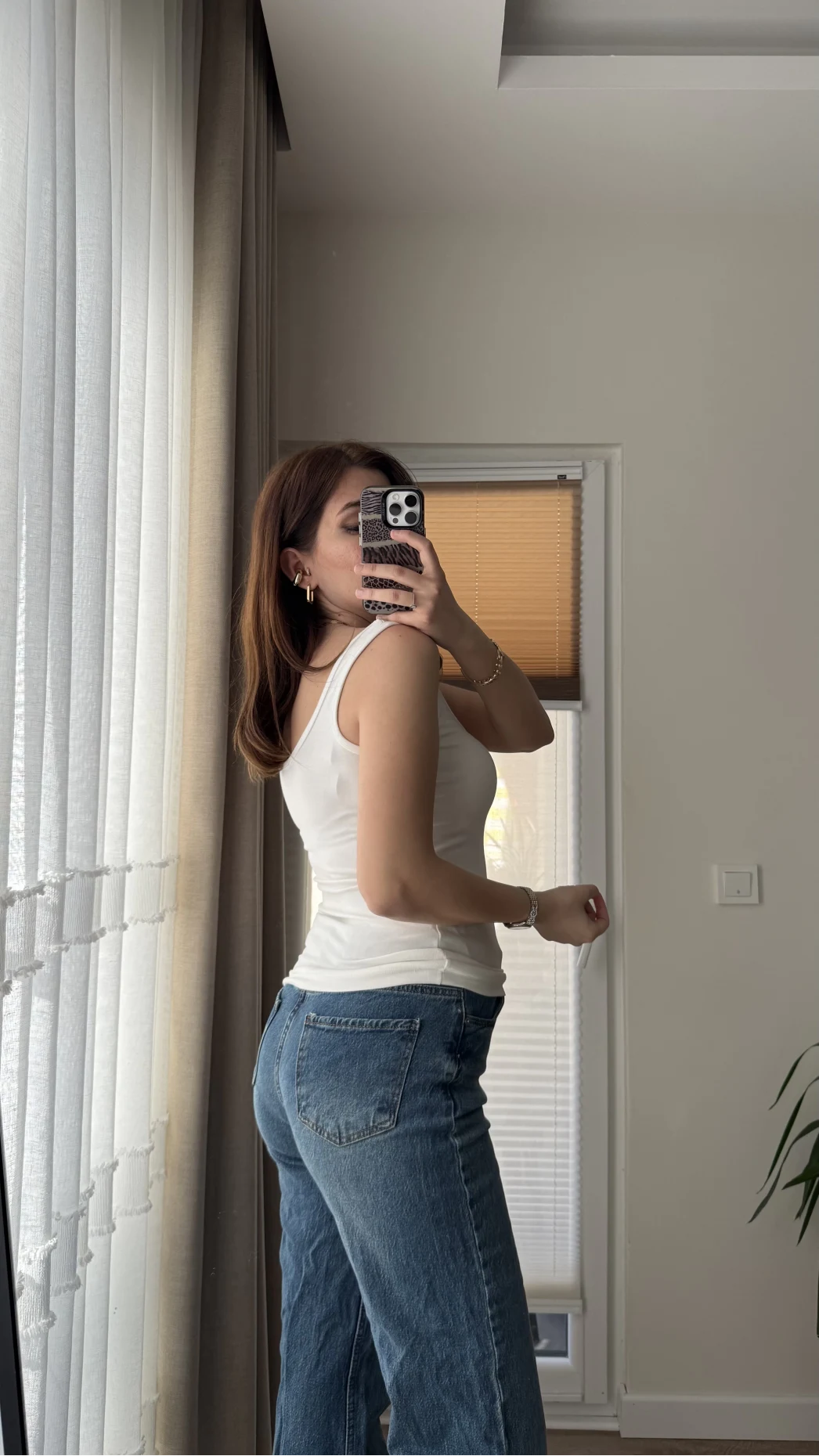 Önü Düğmeli Massi Body Beyaz