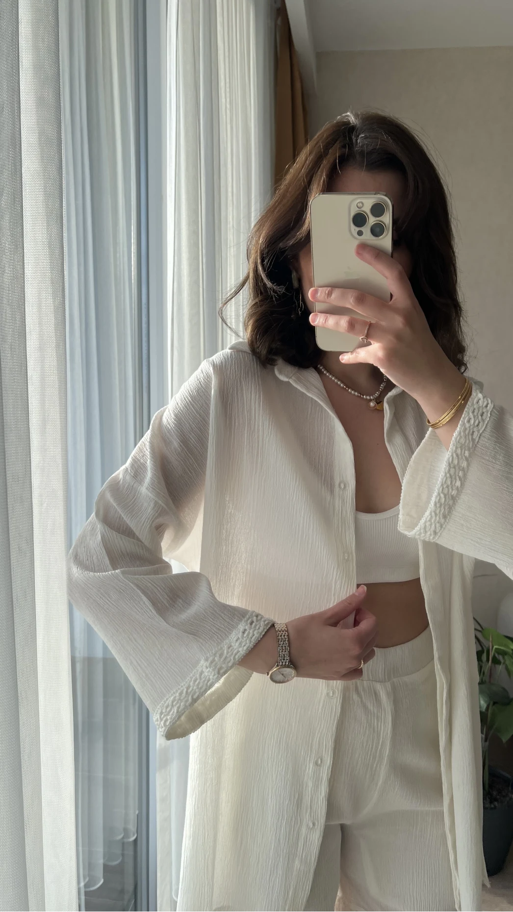 Örgü Model Kimono Şort Takım