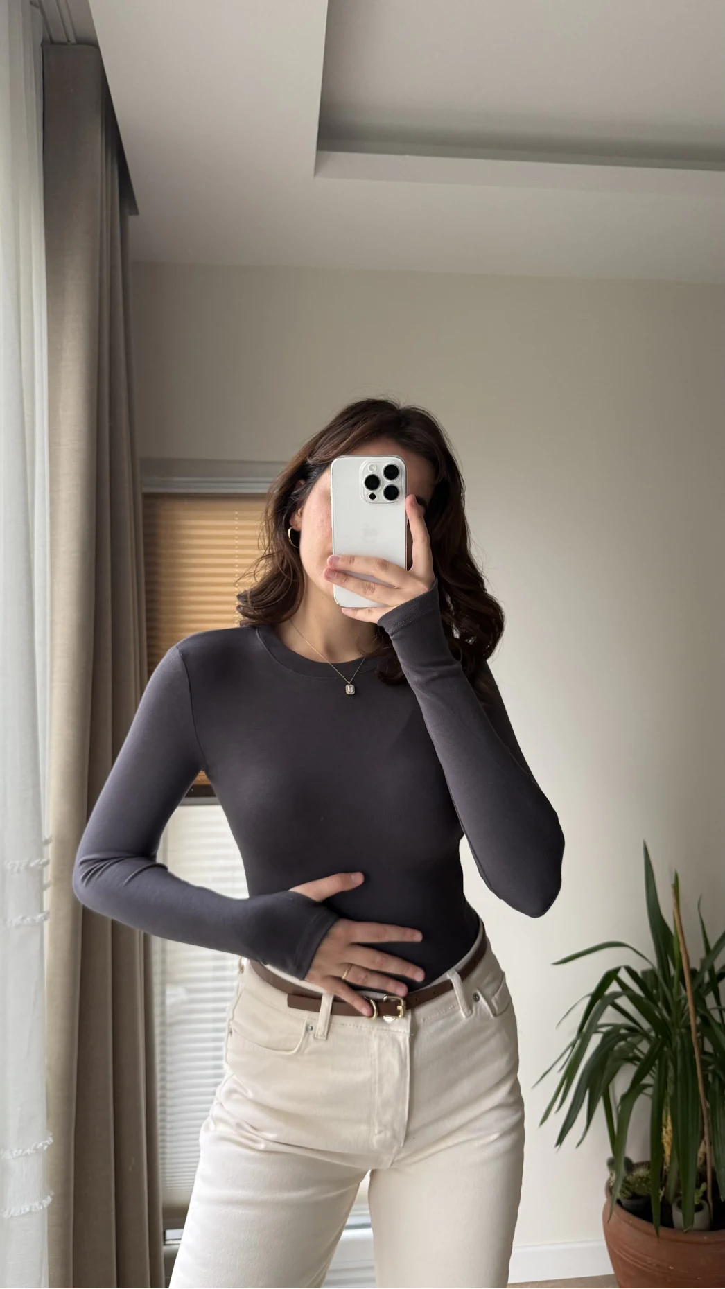 Oys Antrasit Parmak Geçmeli Body