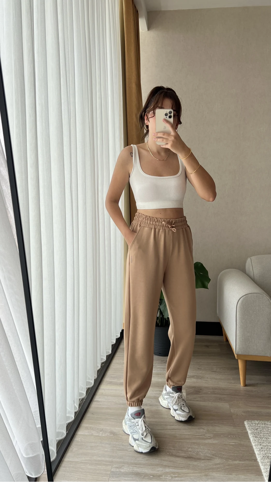 Oys Modal Camel Eşofman Altı